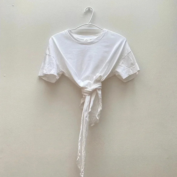 ARITZIA - WILFRED Wrap Around Crew Neck Tshirt - Picture 1 of 7